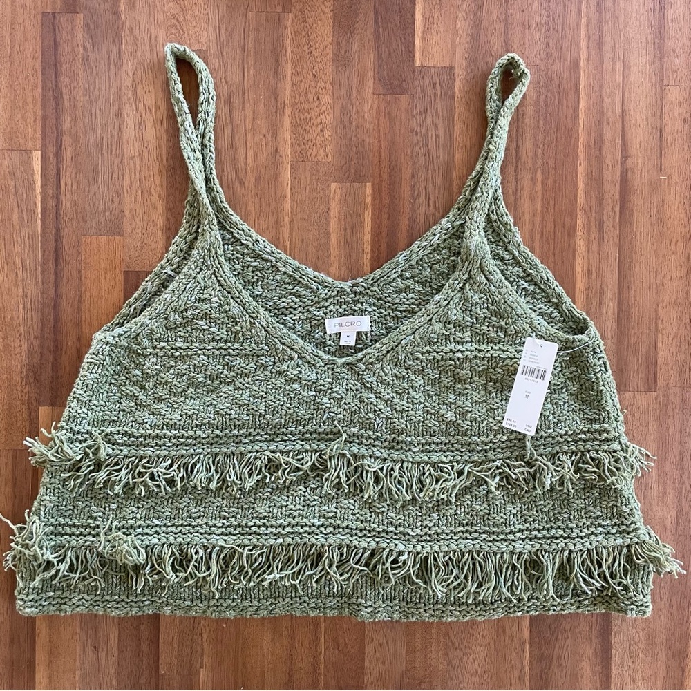 Anthropologie Pilcro Stitchwork Baby Sweater Tank - NWT! - Picture 4 of 5